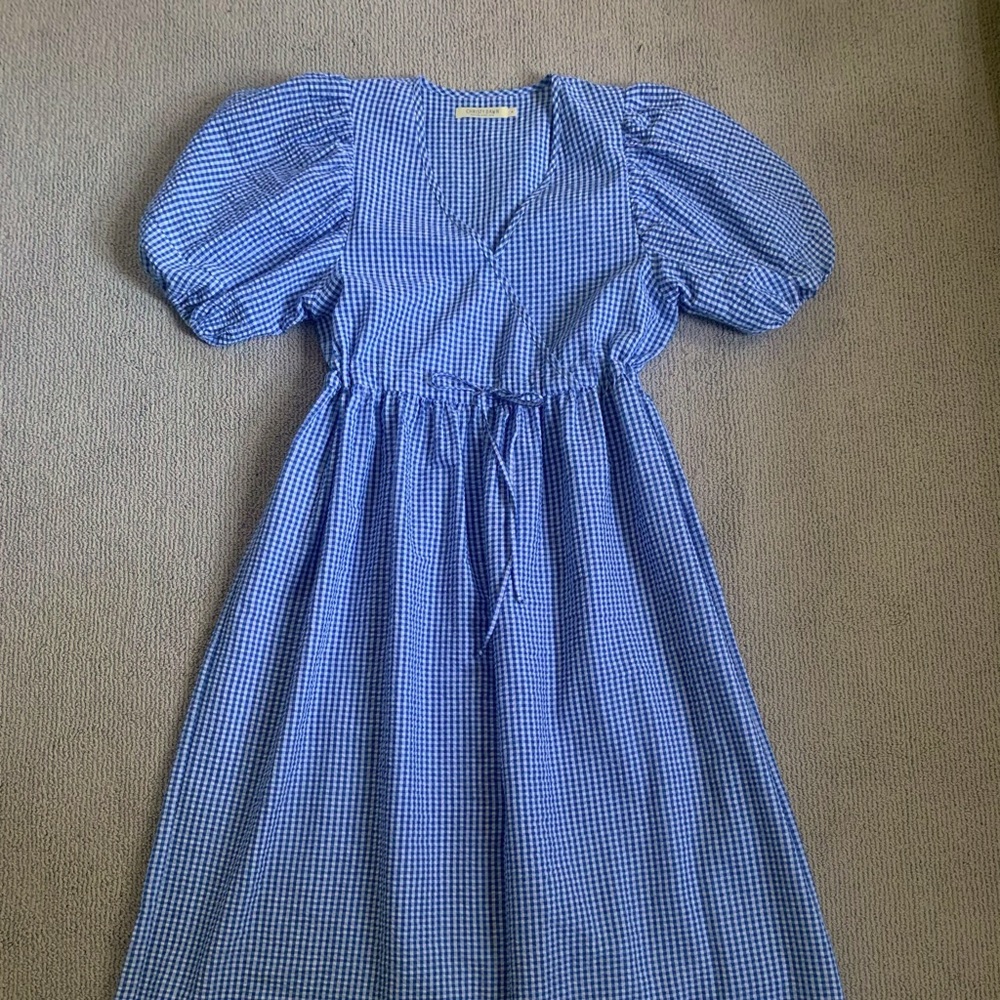 Christy Dawn Gingham Maxi Dress